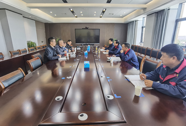 葛洲壩集團、中鐵十四局集團到公司調研 葛洲壩集團、中鐵十四局集團到公司調研
